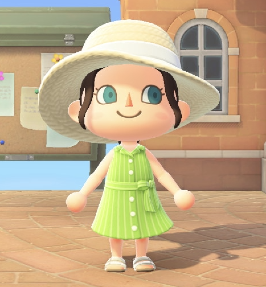 Photo of me in Animal Crossing